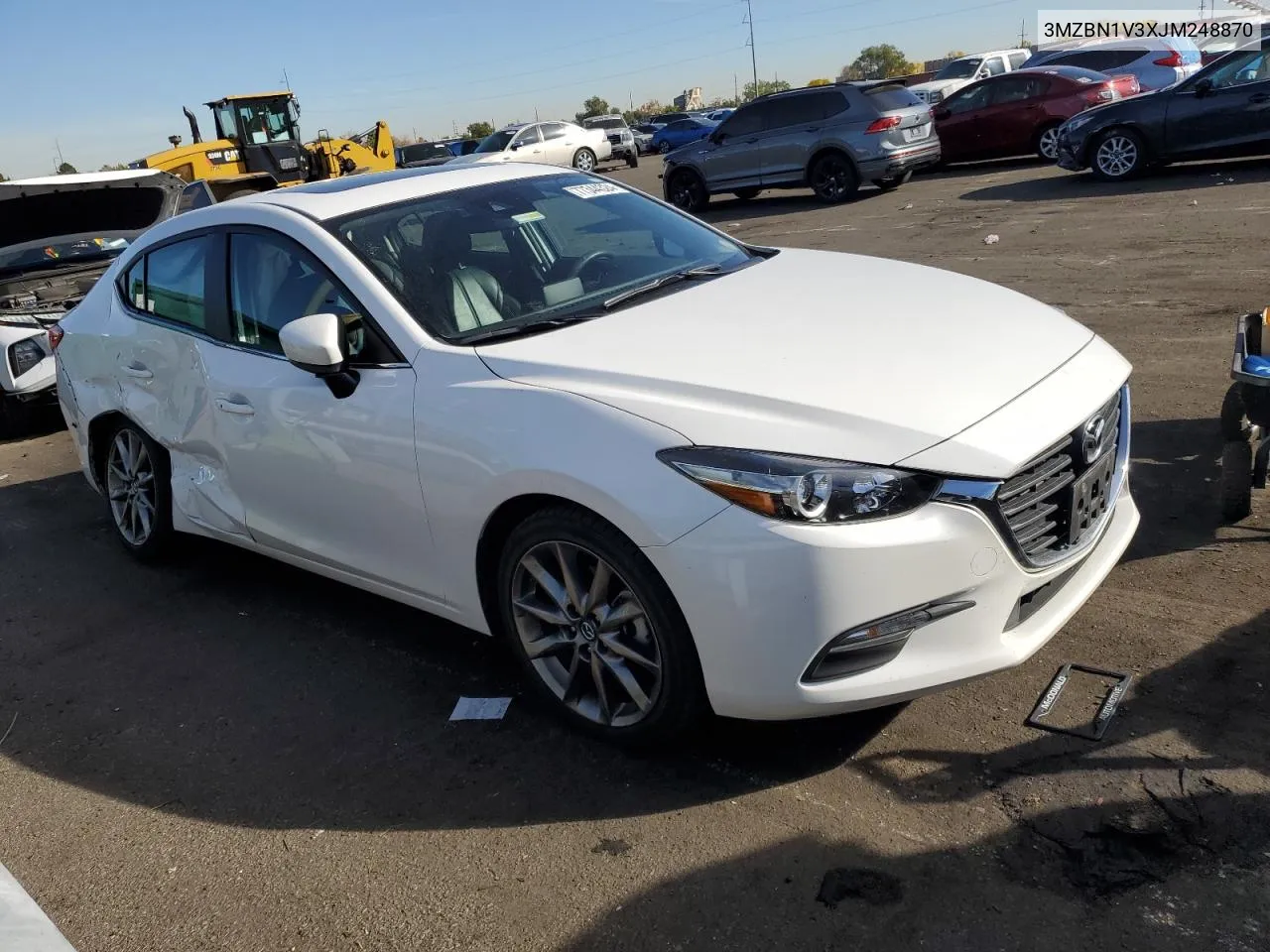 2018 Mazda 3 Touring VIN: 3MZBN1V3XJM248870 Lot: 77344324