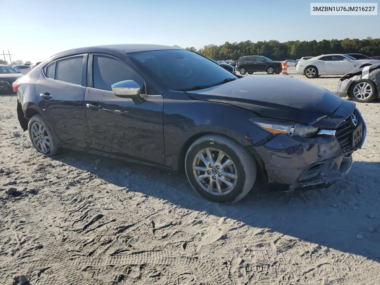 2018 Mazda 3 Sport VIN: 3MZBN1U76JM216227 Lot: 77609384