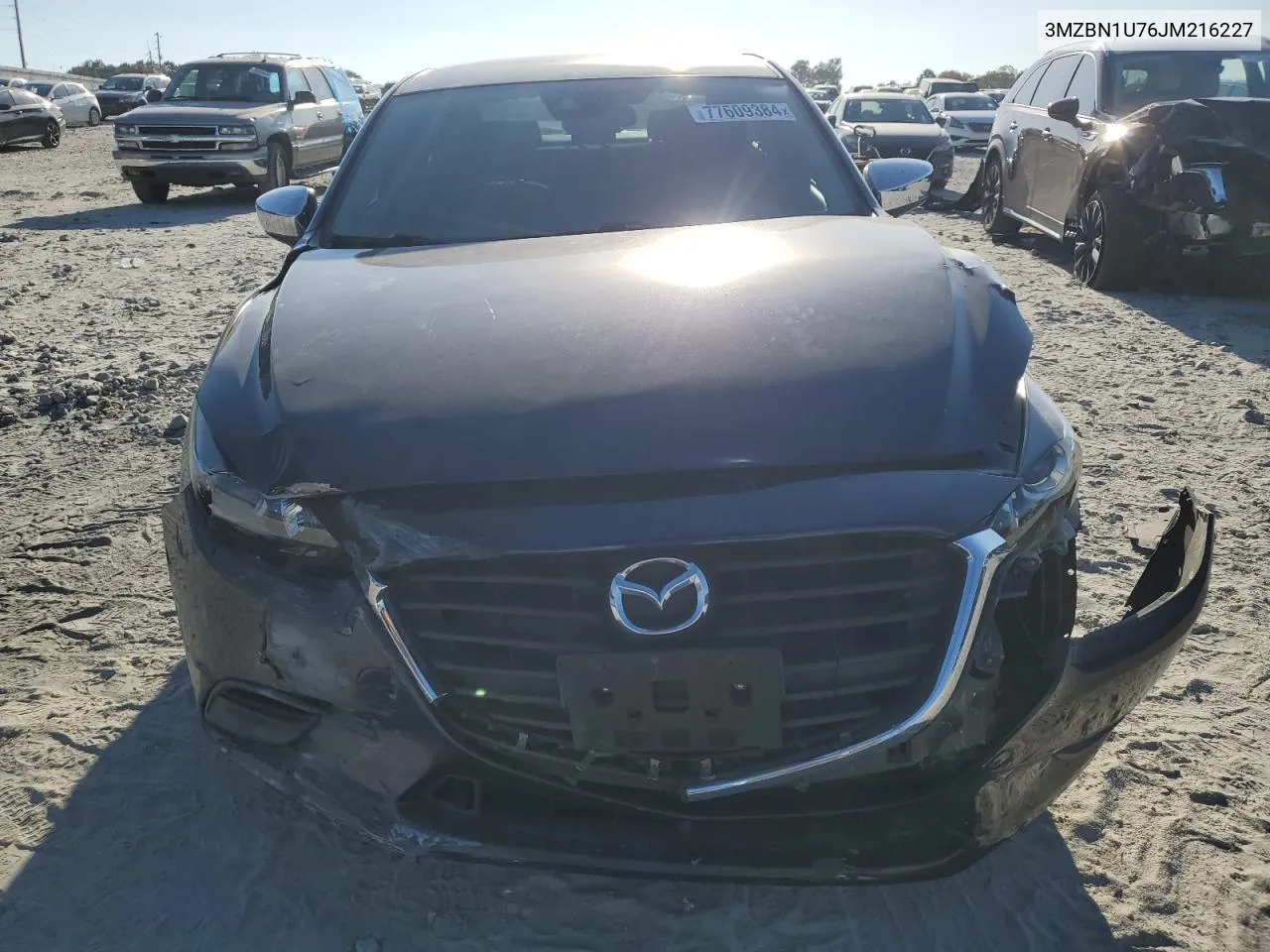 2018 Mazda 3 Sport VIN: 3MZBN1U76JM216227 Lot: 77609384