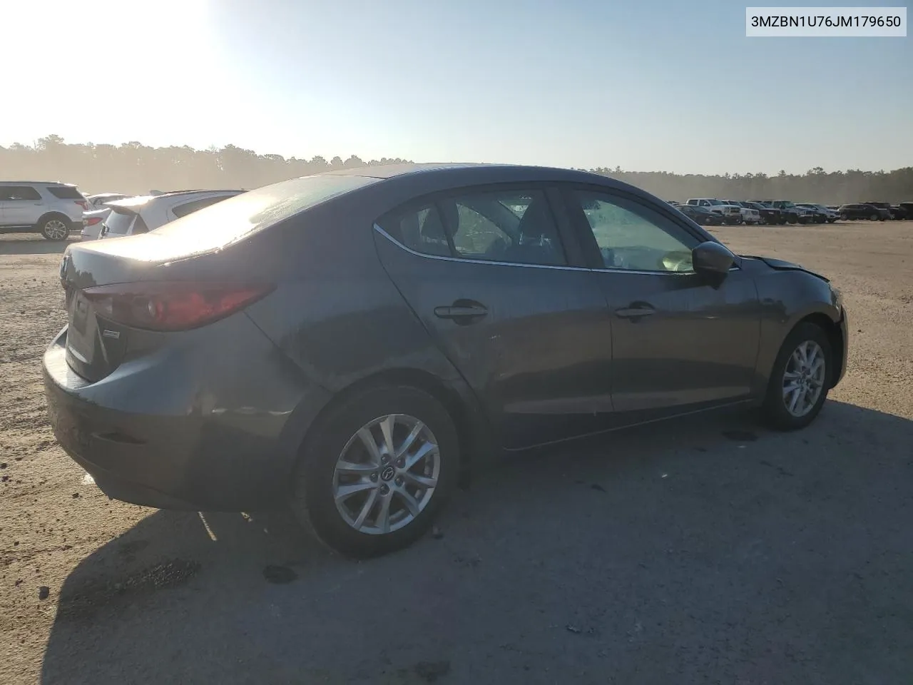 2018 Mazda 3 Sport VIN: 3MZBN1U76JM179650 Lot: 77761564