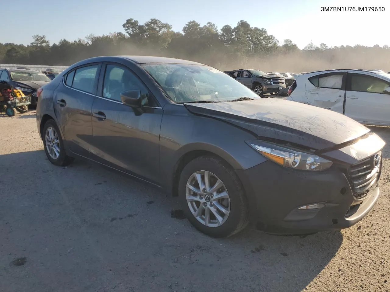 2018 Mazda 3 Sport VIN: 3MZBN1U76JM179650 Lot: 77761564