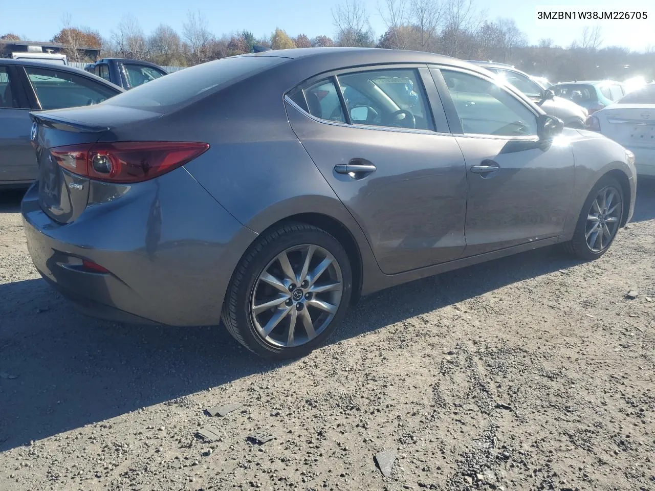 2018 Mazda 3 Grand Touring VIN: 3MZBN1W38JM226705 Lot: 78820784