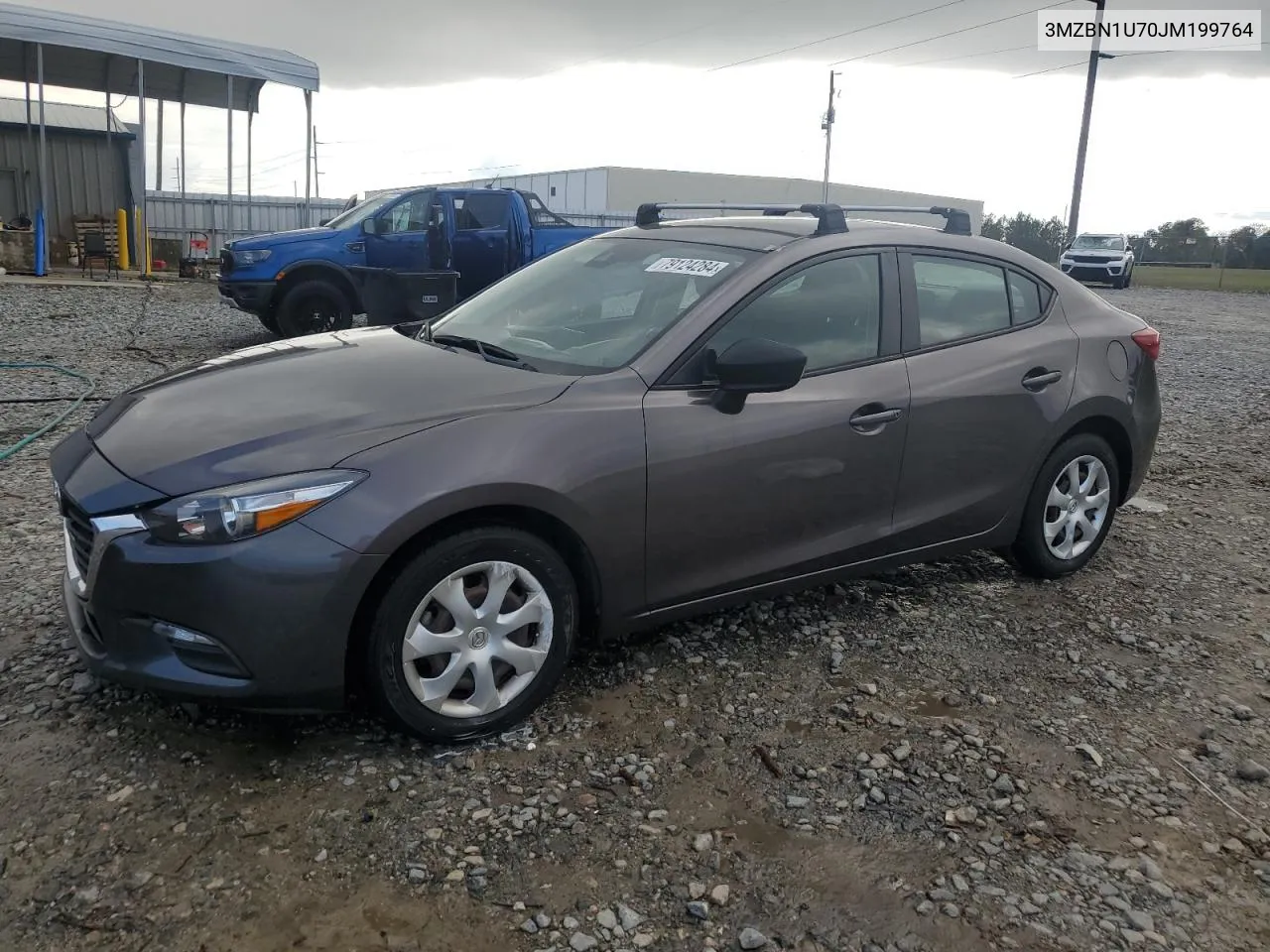 2018 Mazda 3 Sport VIN: 3MZBN1U70JM199764 Lot: 79124284