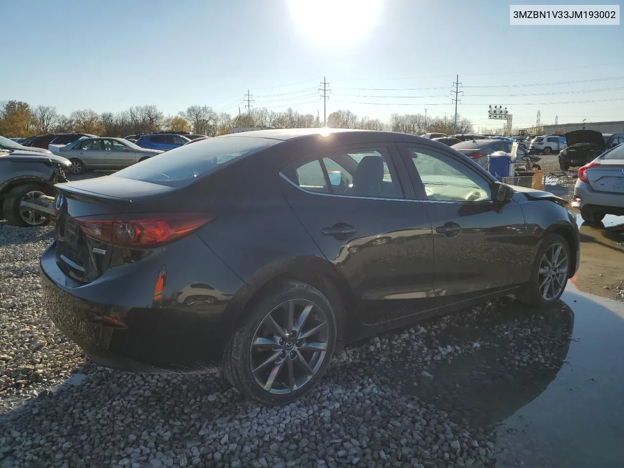 2018 Mazda 3 Touring VIN: 3MZBN1V33JM193002 Lot: 79238494