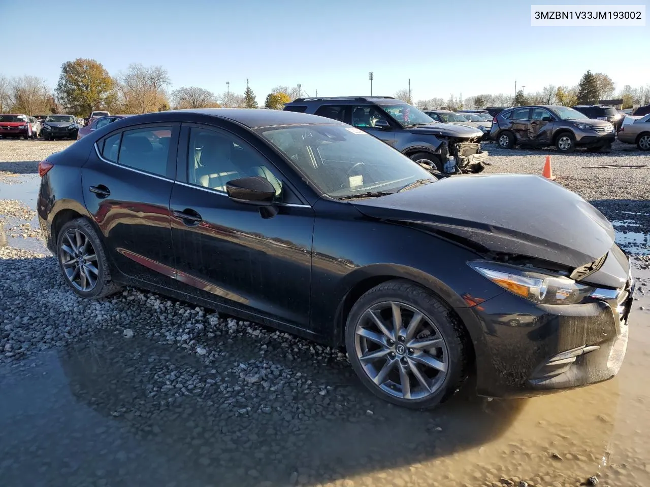 2018 Mazda 3 Touring VIN: 3MZBN1V33JM193002 Lot: 79238494