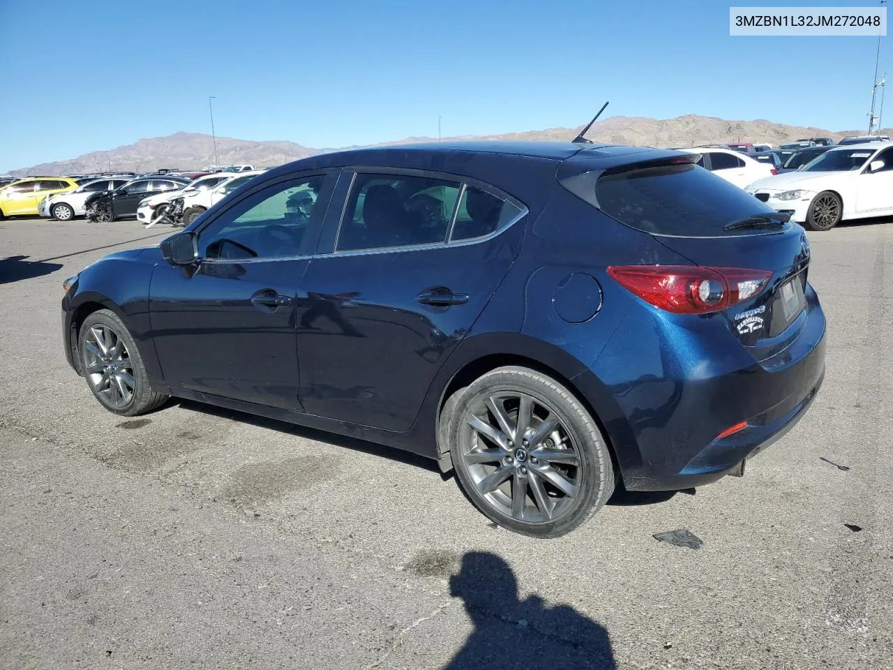 2018 Mazda 3 Touring VIN: 3MZBN1L32JM272048 Lot: 79282134