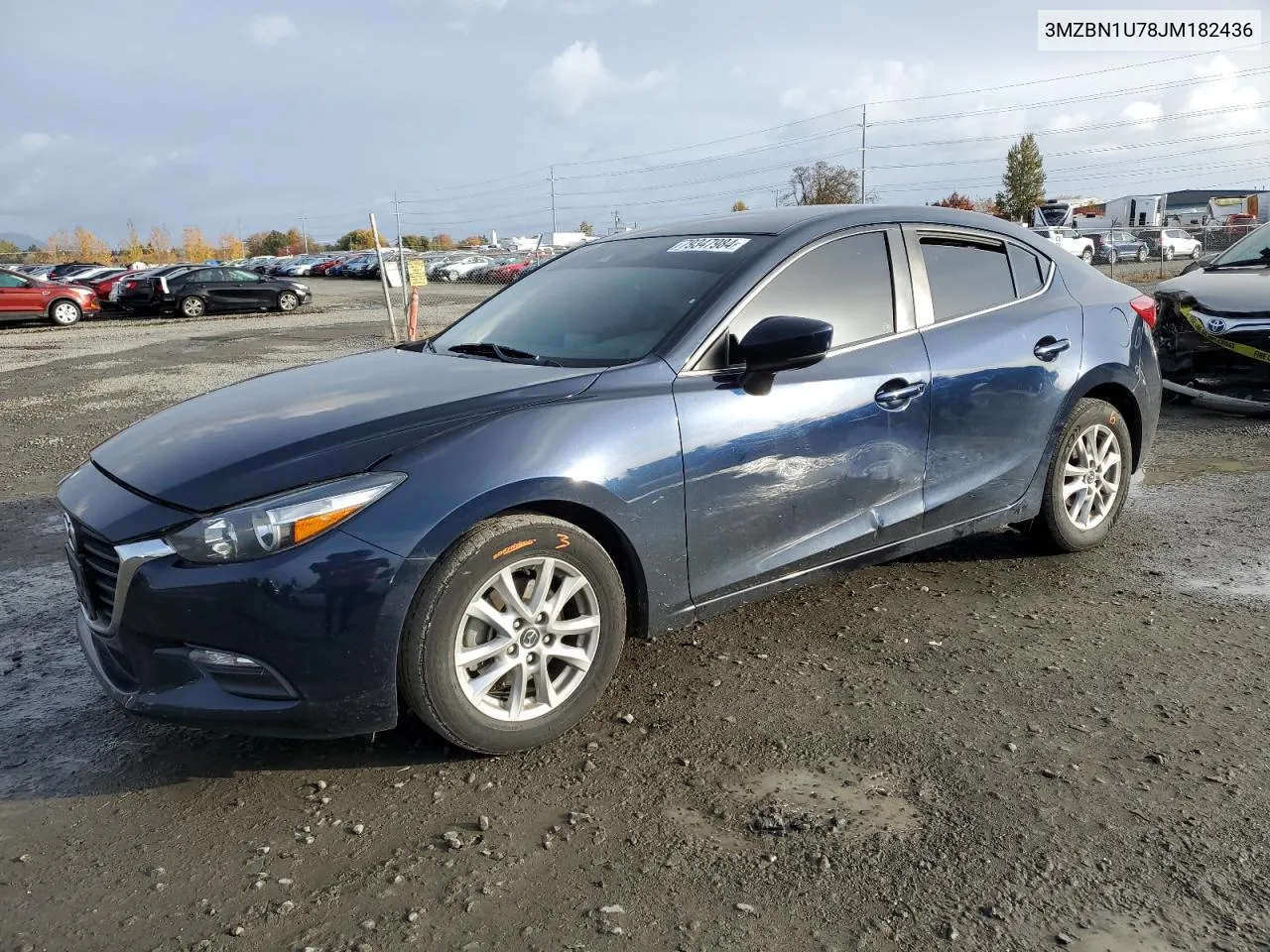 2018 Mazda 3 Sport VIN: 3MZBN1U78JM182436 Lot: 79347984