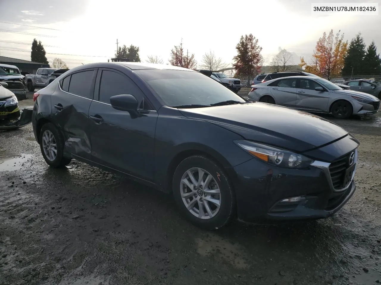 2018 Mazda 3 Sport VIN: 3MZBN1U78JM182436 Lot: 79347984