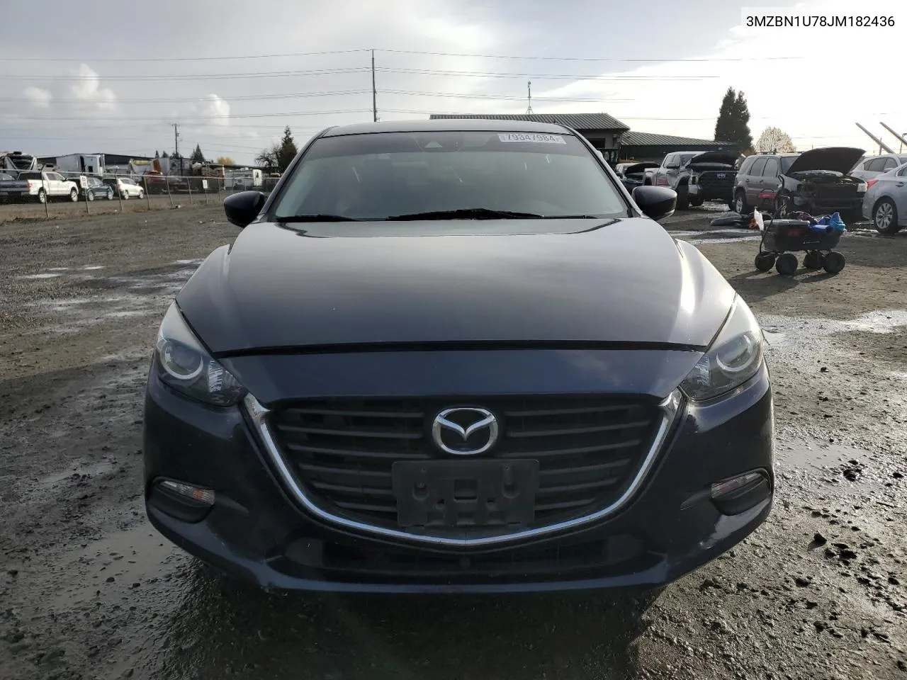 2018 Mazda 3 Sport VIN: 3MZBN1U78JM182436 Lot: 79347984