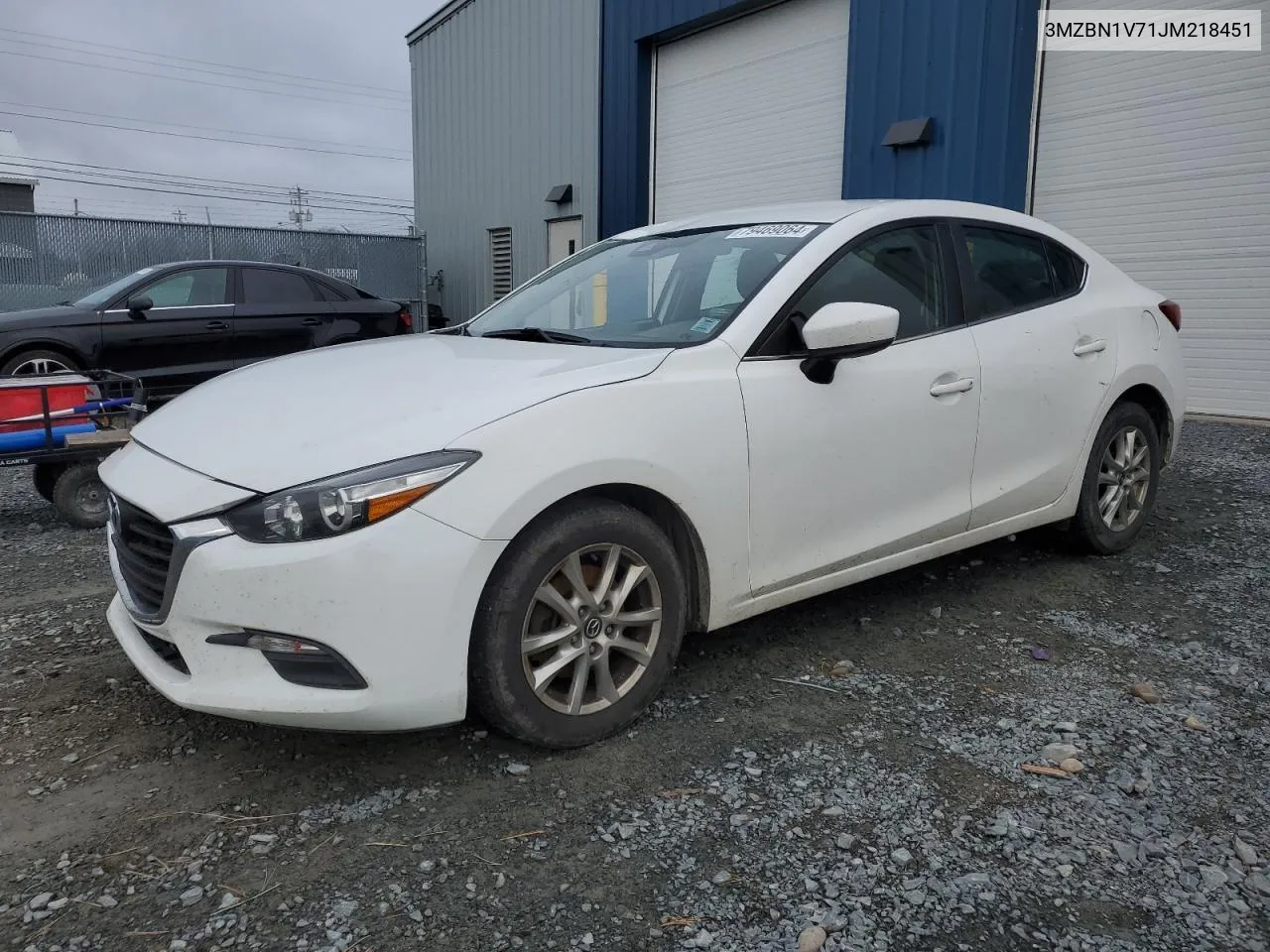 2018 Mazda 3 Touring VIN: 3MZBN1V71JM218451 Lot: 79469064