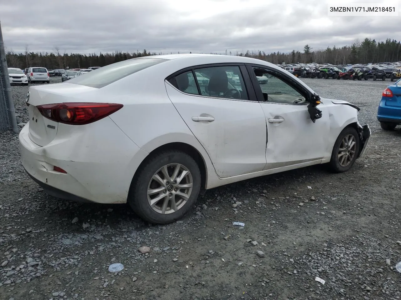 2018 Mazda 3 Touring VIN: 3MZBN1V71JM218451 Lot: 79469064