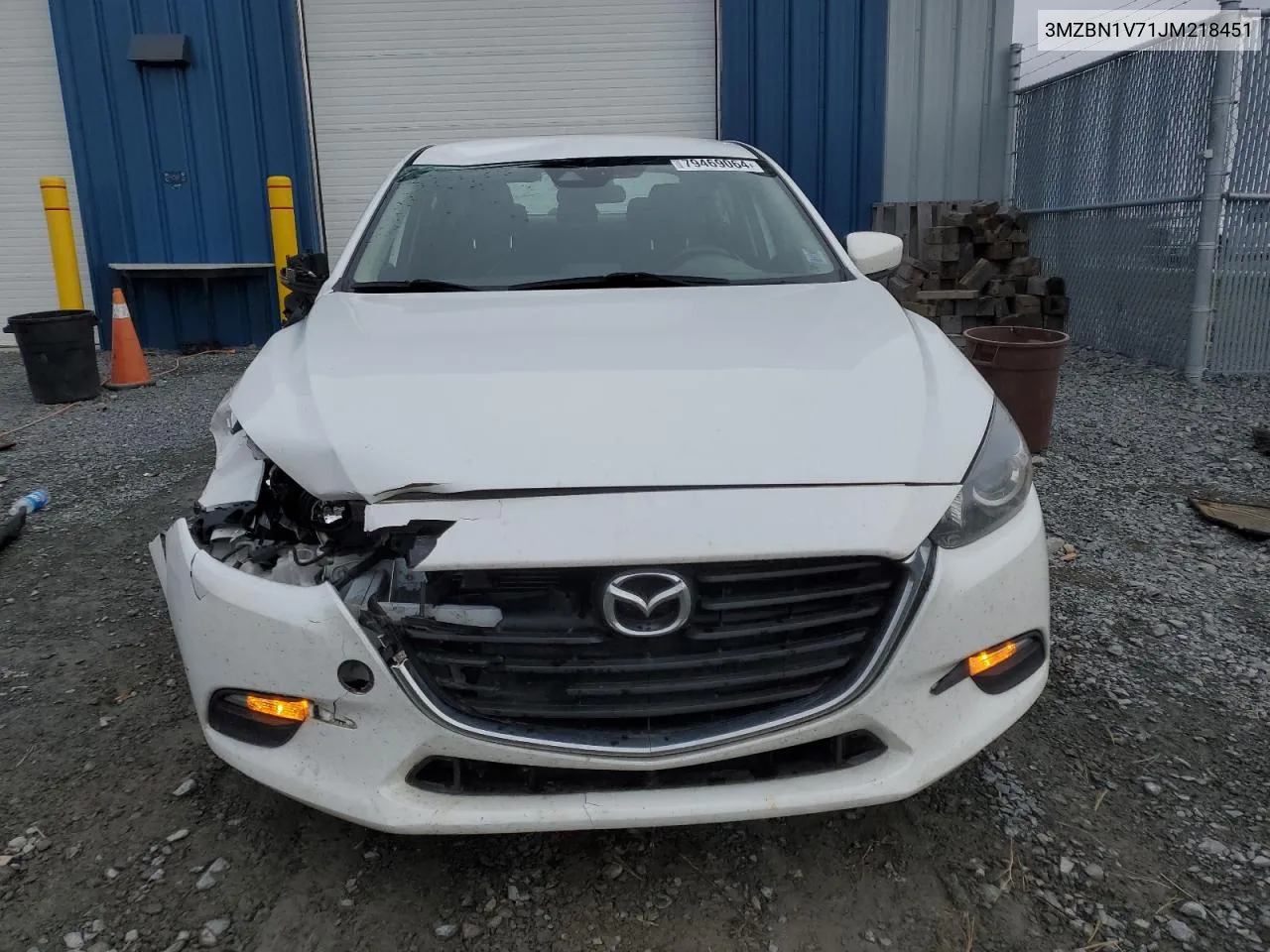 2018 Mazda 3 Touring VIN: 3MZBN1V71JM218451 Lot: 79469064