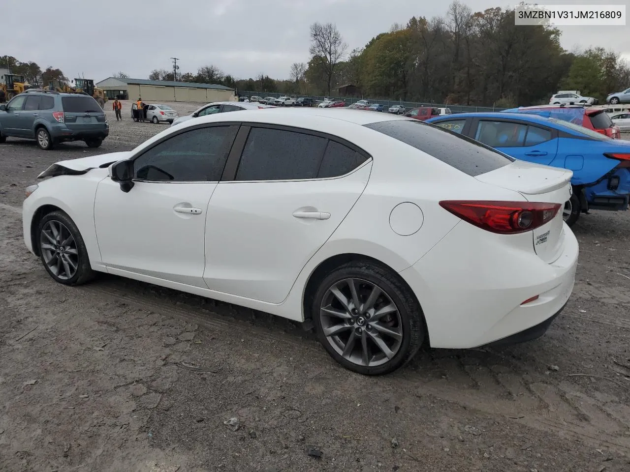 2018 Mazda 3 Touring VIN: 3MZBN1V31JM216809 Lot: 80283774