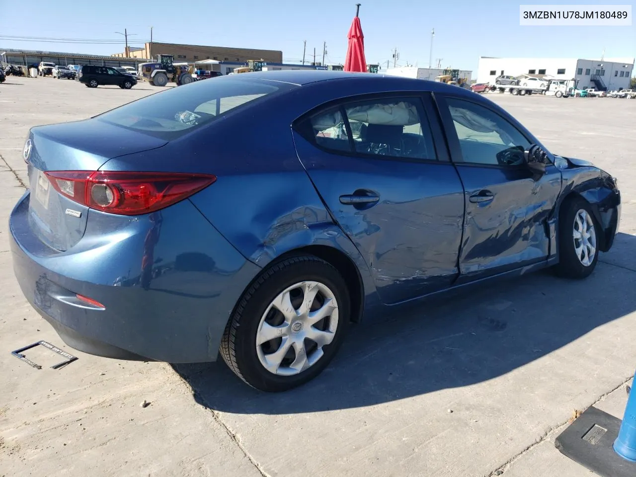 2018 Mazda 3 Sport VIN: 3MZBN1U78JM180489 Lot: 81030464