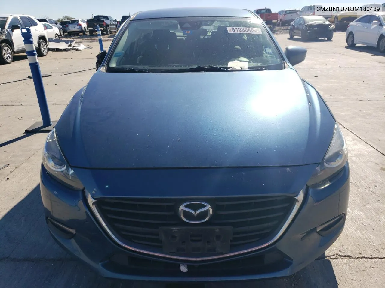 2018 Mazda 3 Sport VIN: 3MZBN1U78JM180489 Lot: 81030464