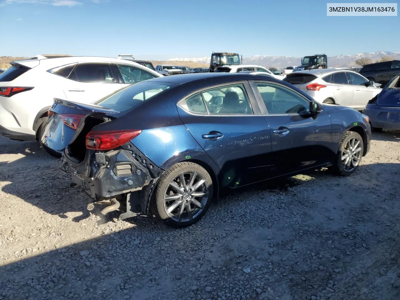 2018 Mazda 3 Touring VIN: 3MZBN1V38JM163476 Lot: 81330664