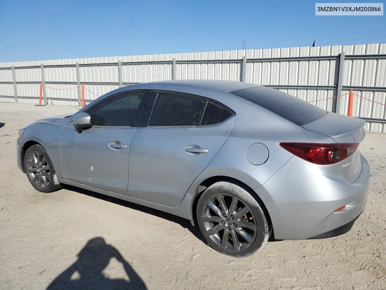 2018 Mazda 3 Touring VIN: 3MZBN1V3XJM200866 Lot: 81335374