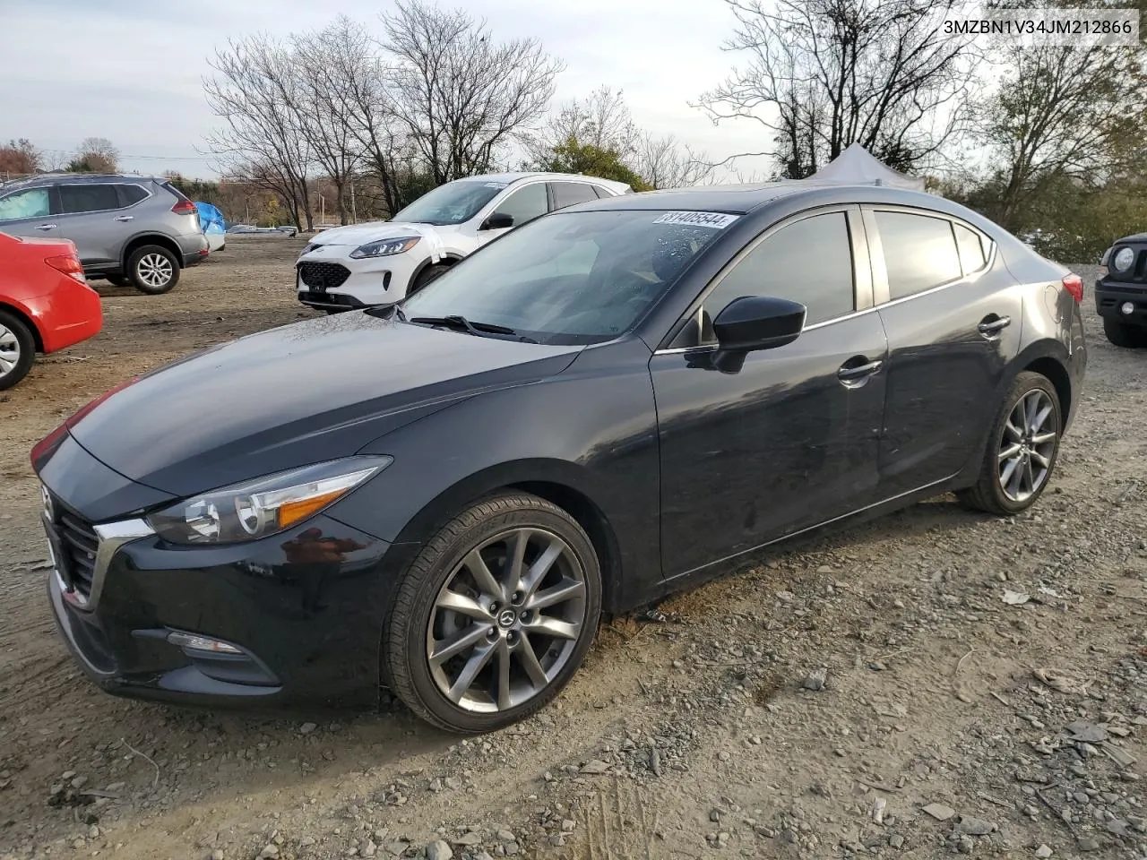 2018 Mazda 3 Touring VIN: 3MZBN1V34JM212866 Lot: 81405544