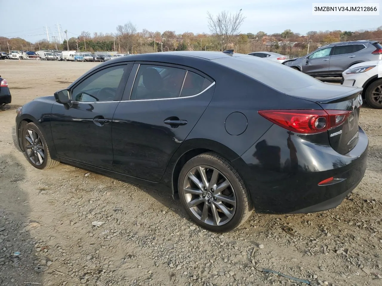 2018 Mazda 3 Touring VIN: 3MZBN1V34JM212866 Lot: 81405544