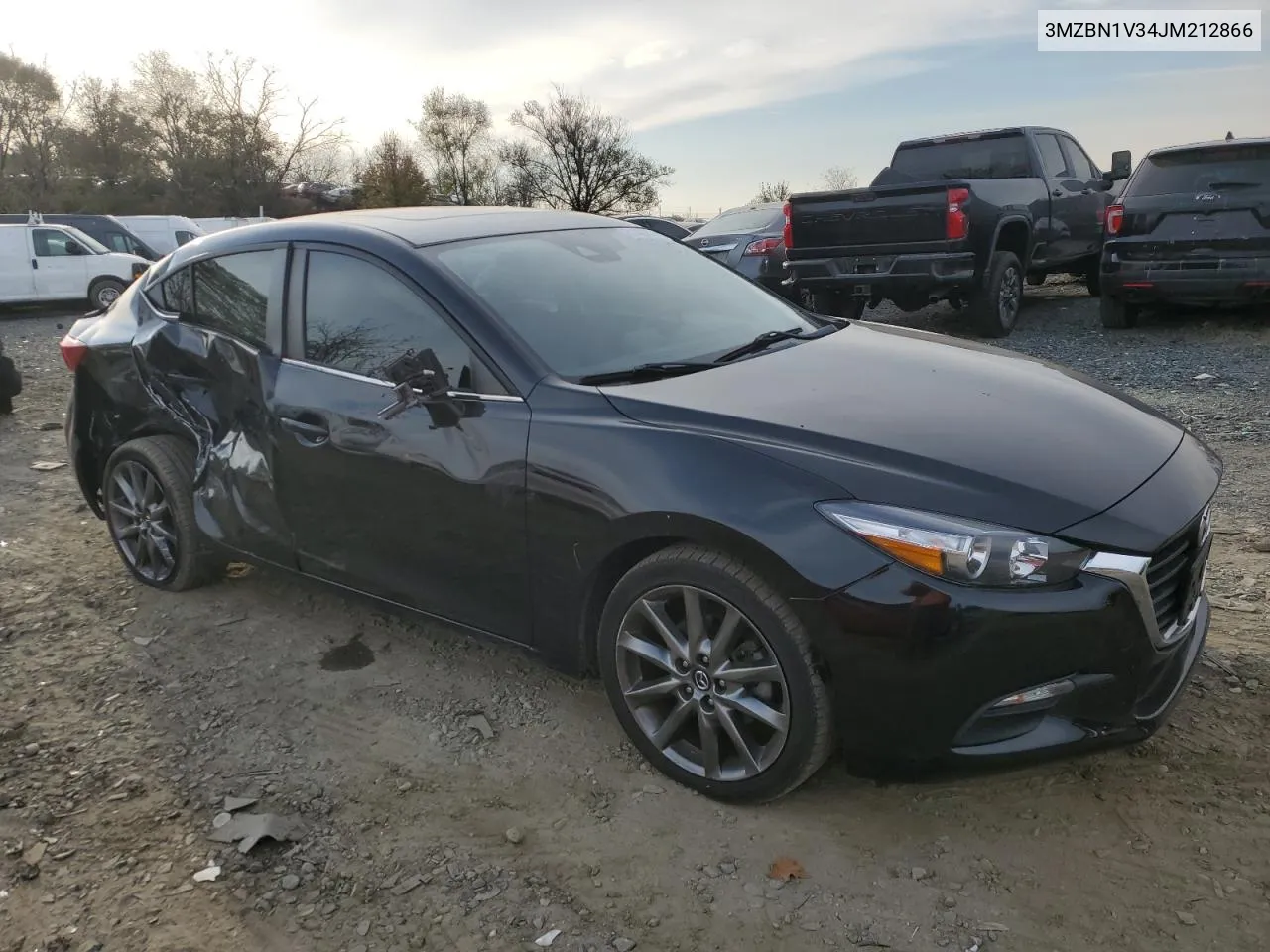 2018 Mazda 3 Touring VIN: 3MZBN1V34JM212866 Lot: 81405544