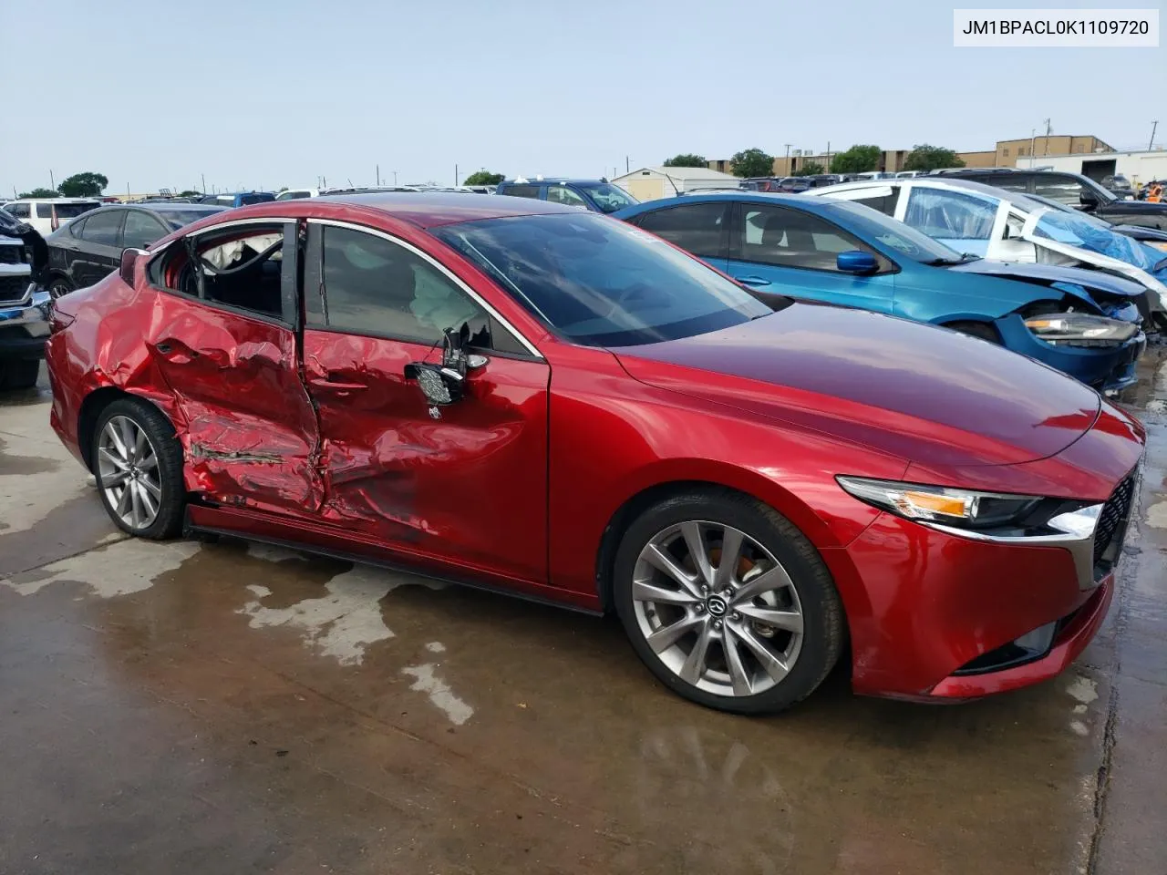 2019 Mazda 3 Preferred Plus VIN: JM1BPACL0K1109720 Lot: 53298764