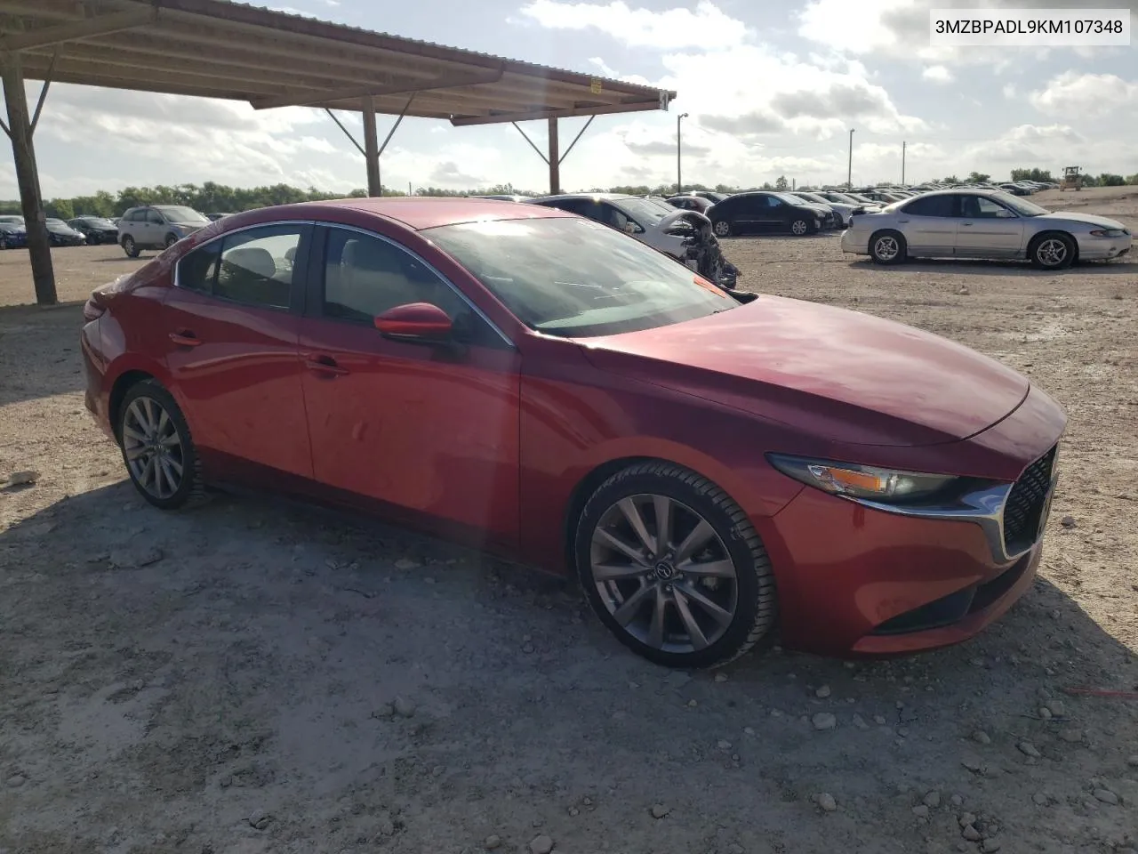 3MZBPADL9KM107348 2019 Mazda 3 Preferred