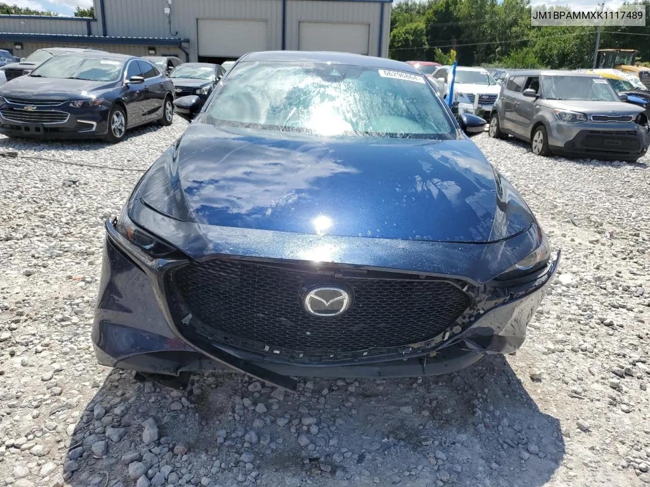 2019 Mazda 3 Preferred VIN: JM1BPAMMXK1117489 Lot: 66296864