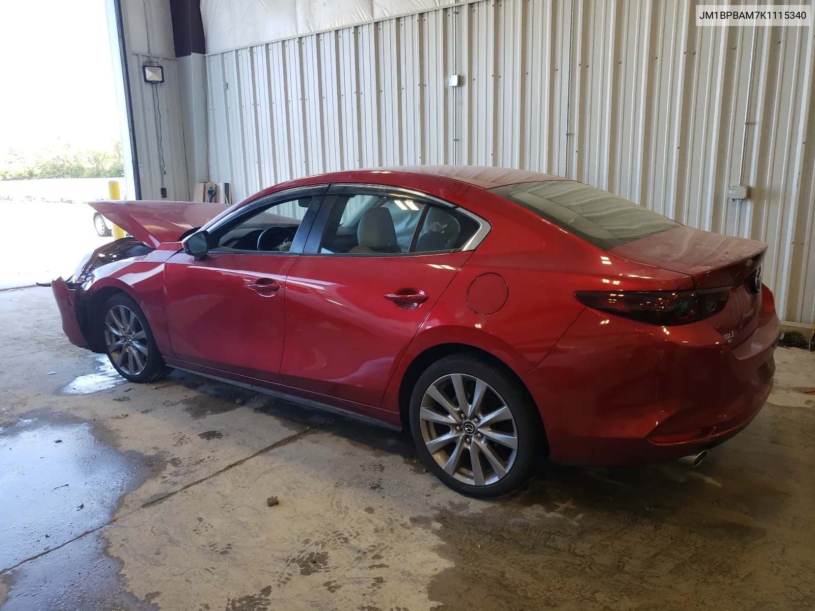 2019 Mazda 3 Select VIN: JM1BPBAM7K1115340 Lot: 68239134