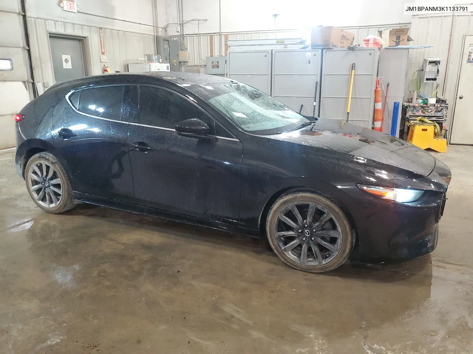 2019 Mazda 3 Premium VIN: JM1BPANM3K1133791 Lot: 68309894