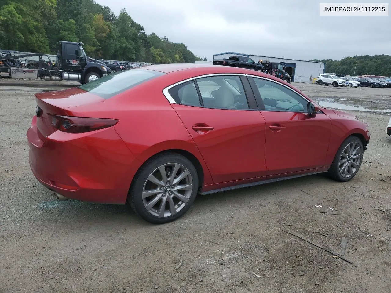 2019 Mazda 3 Preferred Plus VIN: JM1BPACL2K1112215 Lot: 69295104