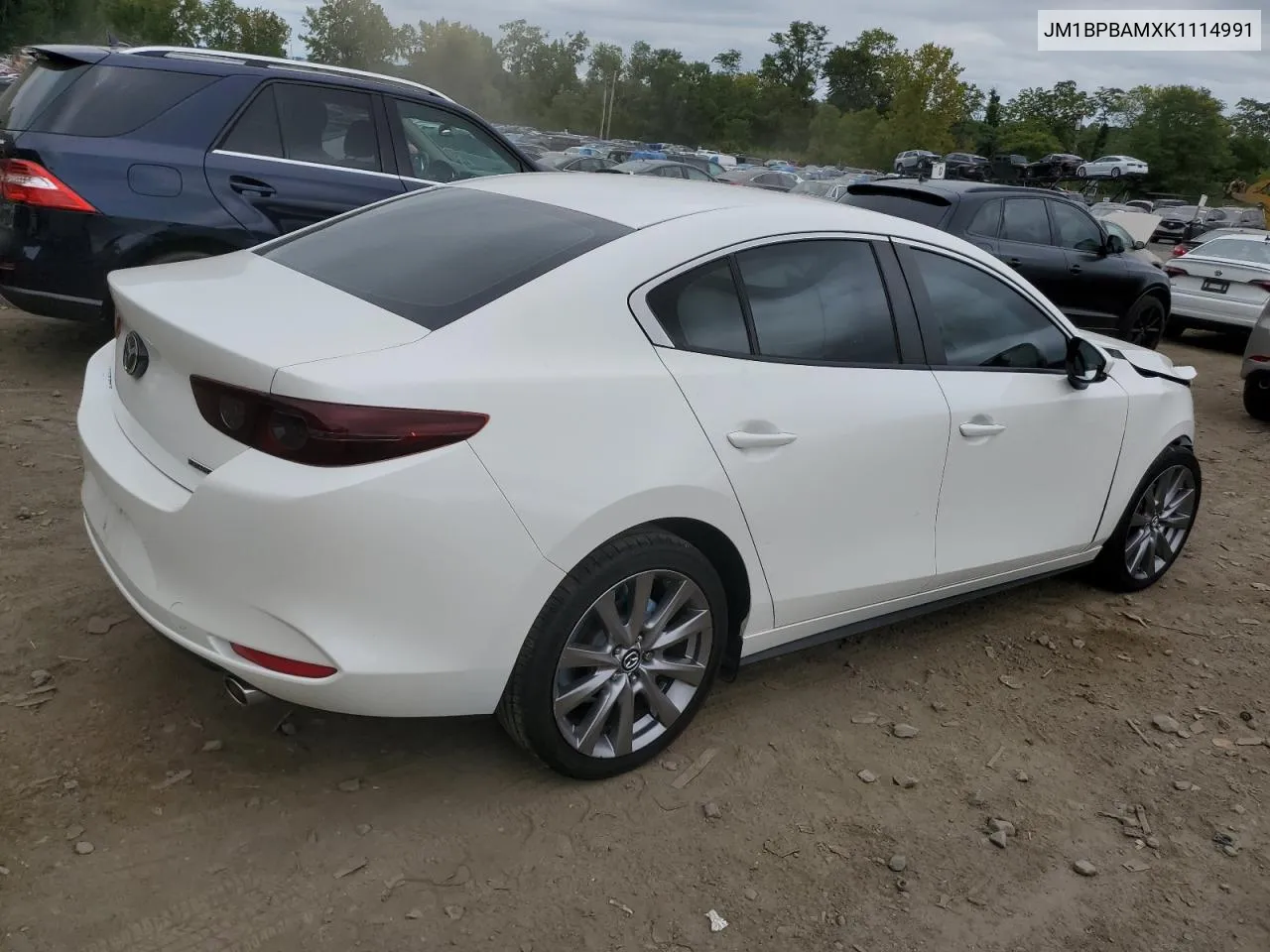 2019 Mazda 3 Select VIN: JM1BPBAMXK1114991 Lot: 70482234