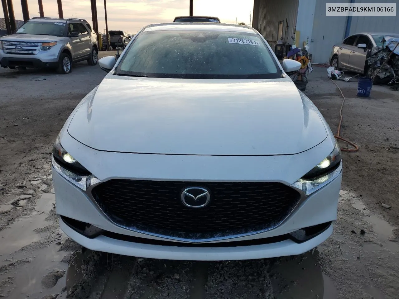 2019 Mazda 3 Preferred VIN: 3MZBPADL9KM106166 Lot: 71267164