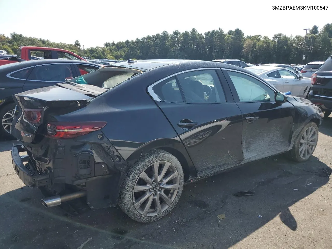 3MZBPAEM3KM100547 2019 Mazda 3 Premium