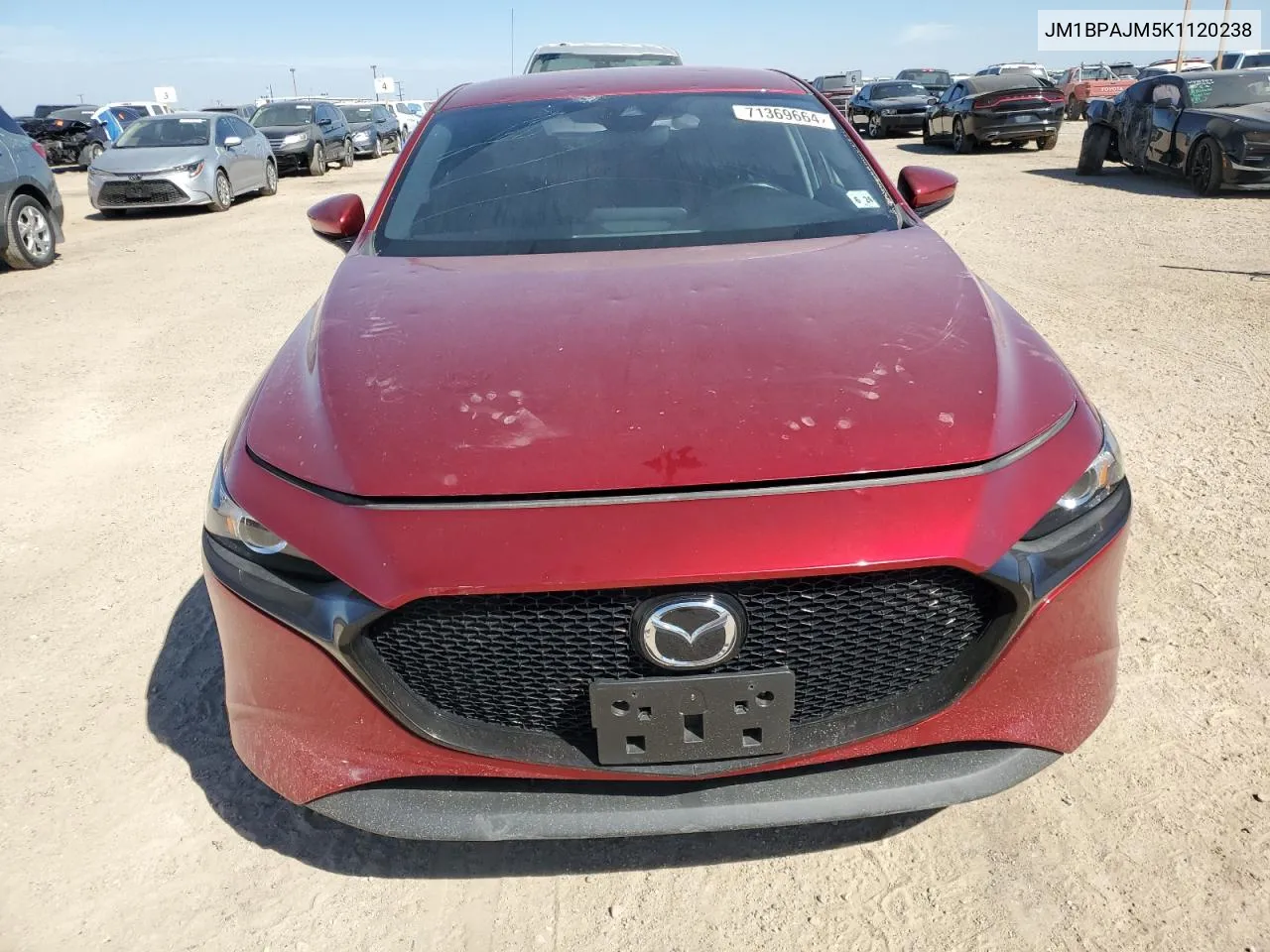 JM1BPAJM5K1120238 2019 Mazda 3