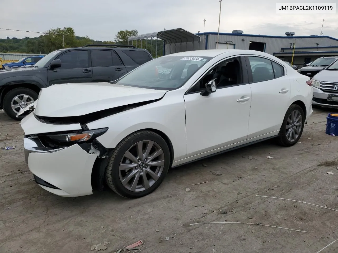 2019 Mazda 3 Preferred Plus VIN: JM1BPACL2K1109119 Lot: 71413824