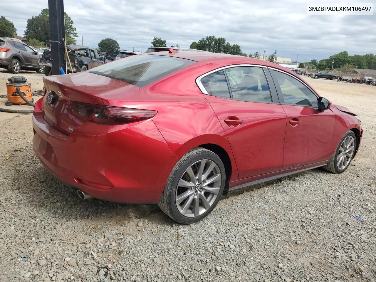 2019 Mazda 3 Preferred VIN: 3MZBPADLXKM106497 Lot: 71872714