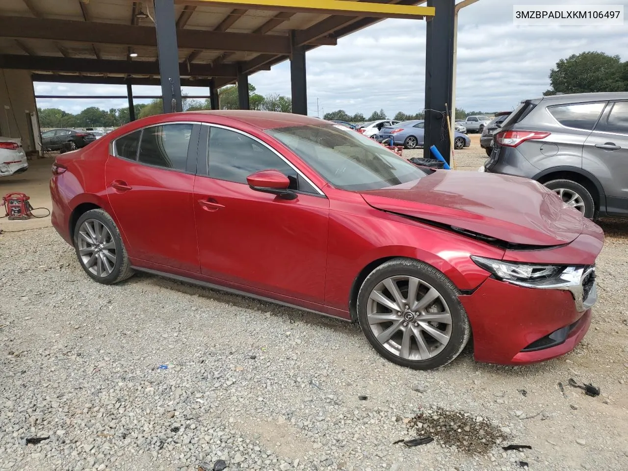 3MZBPADLXKM106497 2019 Mazda 3 Preferred