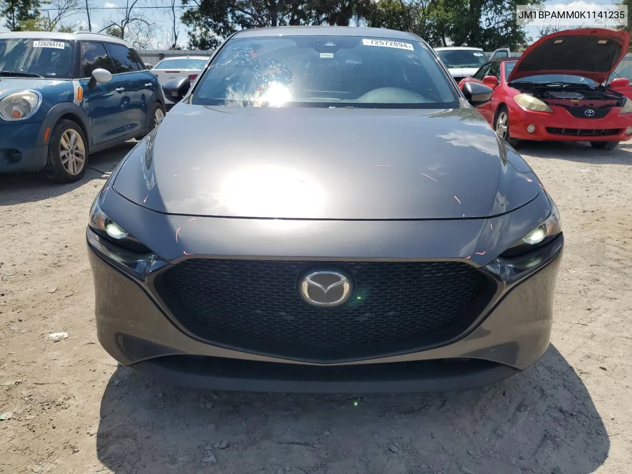 2019 Mazda 3 Preferred VIN: JM1BPAMM0K1141235 Lot: 72572894