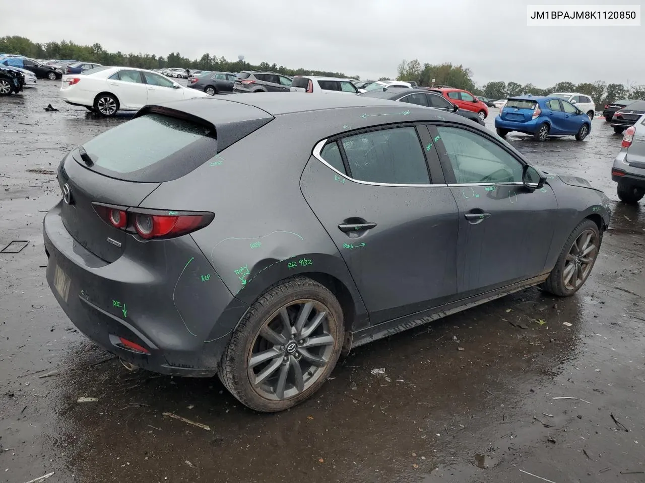 2019 Mazda 3 VIN: JM1BPAJM8K1120850 Lot: 72636294