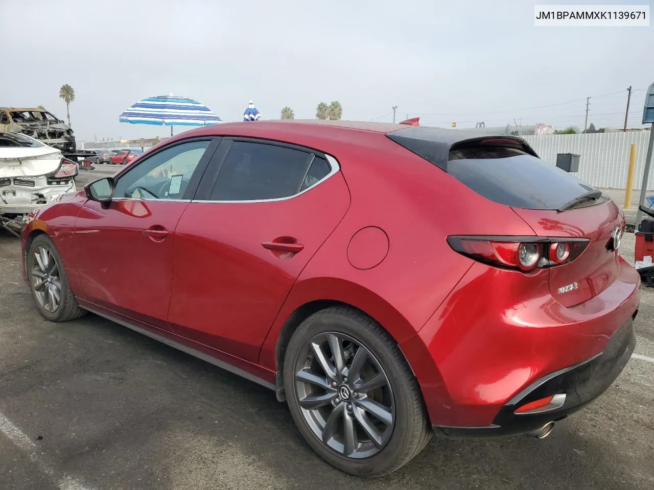 2019 Mazda 3 Preferred VIN: JM1BPAMMXK1139671 Lot: 72648794