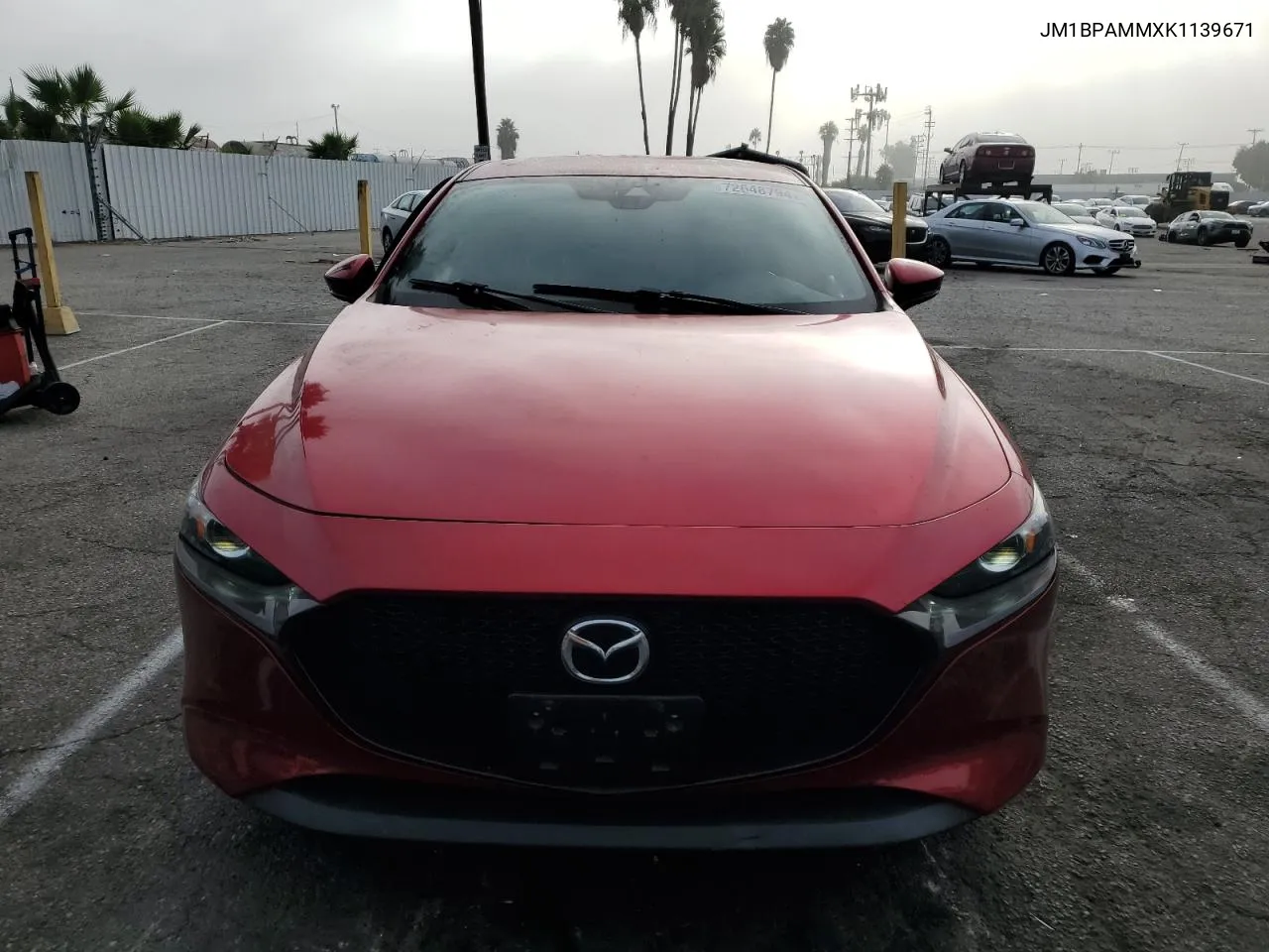 2019 Mazda 3 Preferred VIN: JM1BPAMMXK1139671 Lot: 72648794