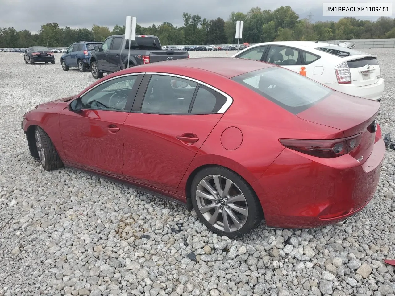 2019 Mazda 3 Preferred Plus VIN: JM1BPACLXK1109451 Lot: 72688764