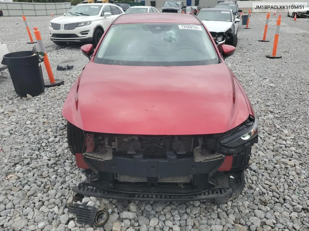 JM1BPACLXK1109451 2019 Mazda 3 Preferred Plus