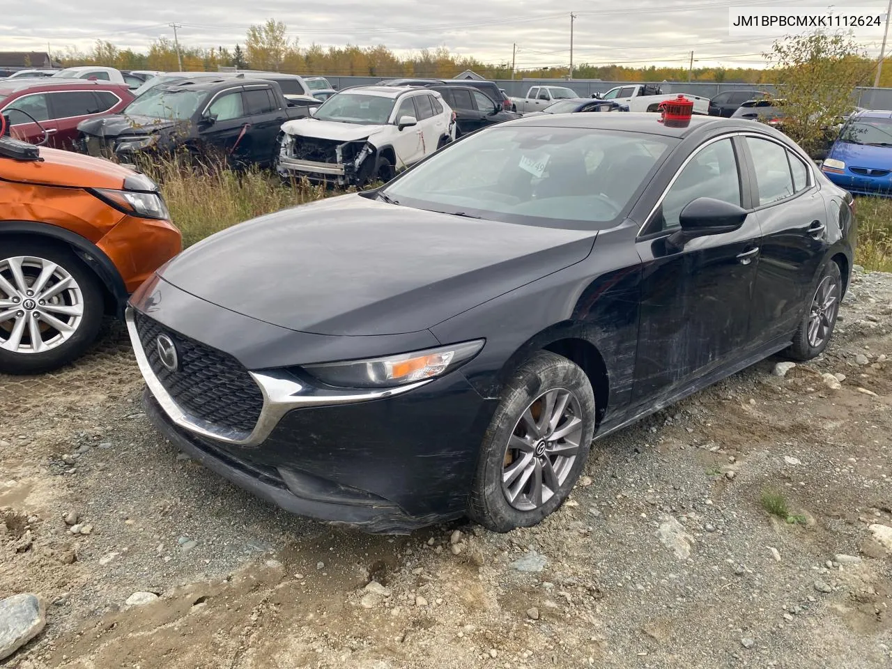 2019 Mazda 3 Preferred Plus VIN: JM1BPBCMXK1112624 Lot: 73095774