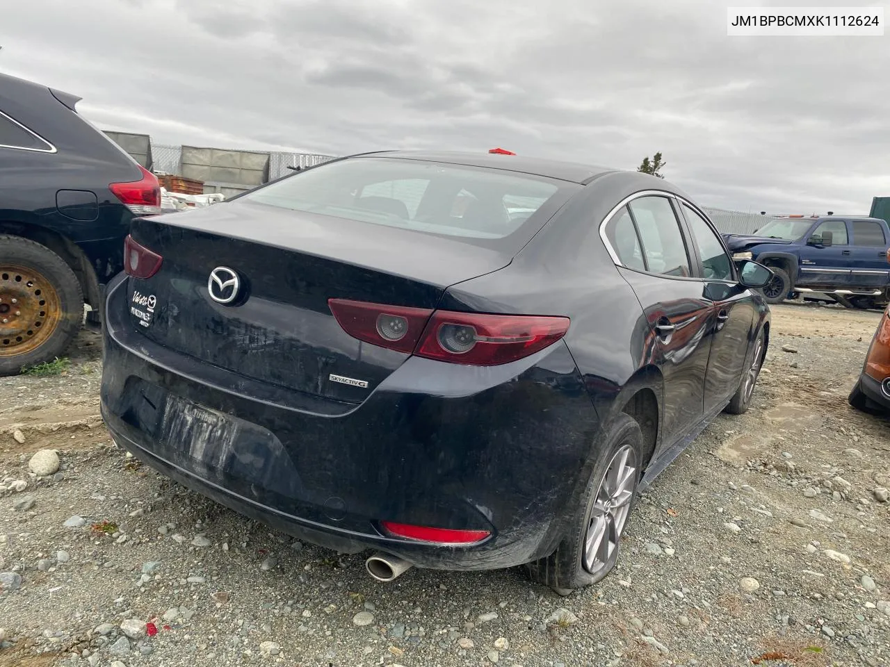 2019 Mazda 3 Preferred Plus VIN: JM1BPBCMXK1112624 Lot: 73095774