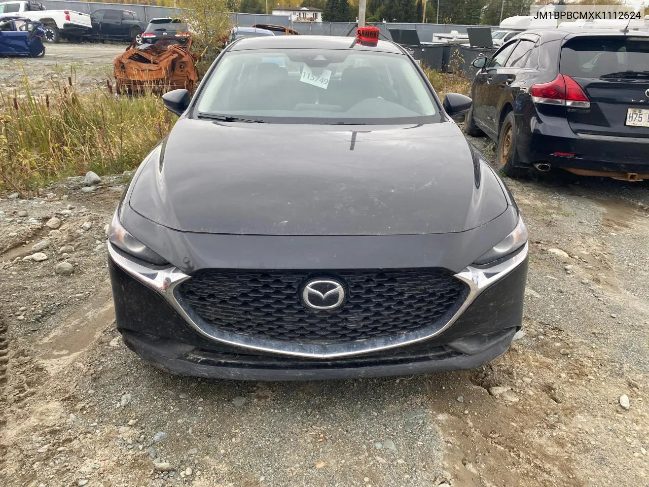 2019 Mazda 3 Preferred Plus VIN: JM1BPBCMXK1112624 Lot: 73095774