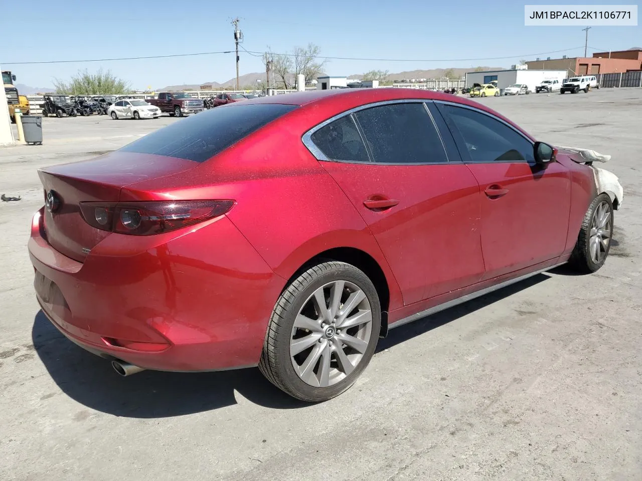 2019 Mazda 3 Preferred Plus VIN: JM1BPACL2K1106771 Lot: 73678024