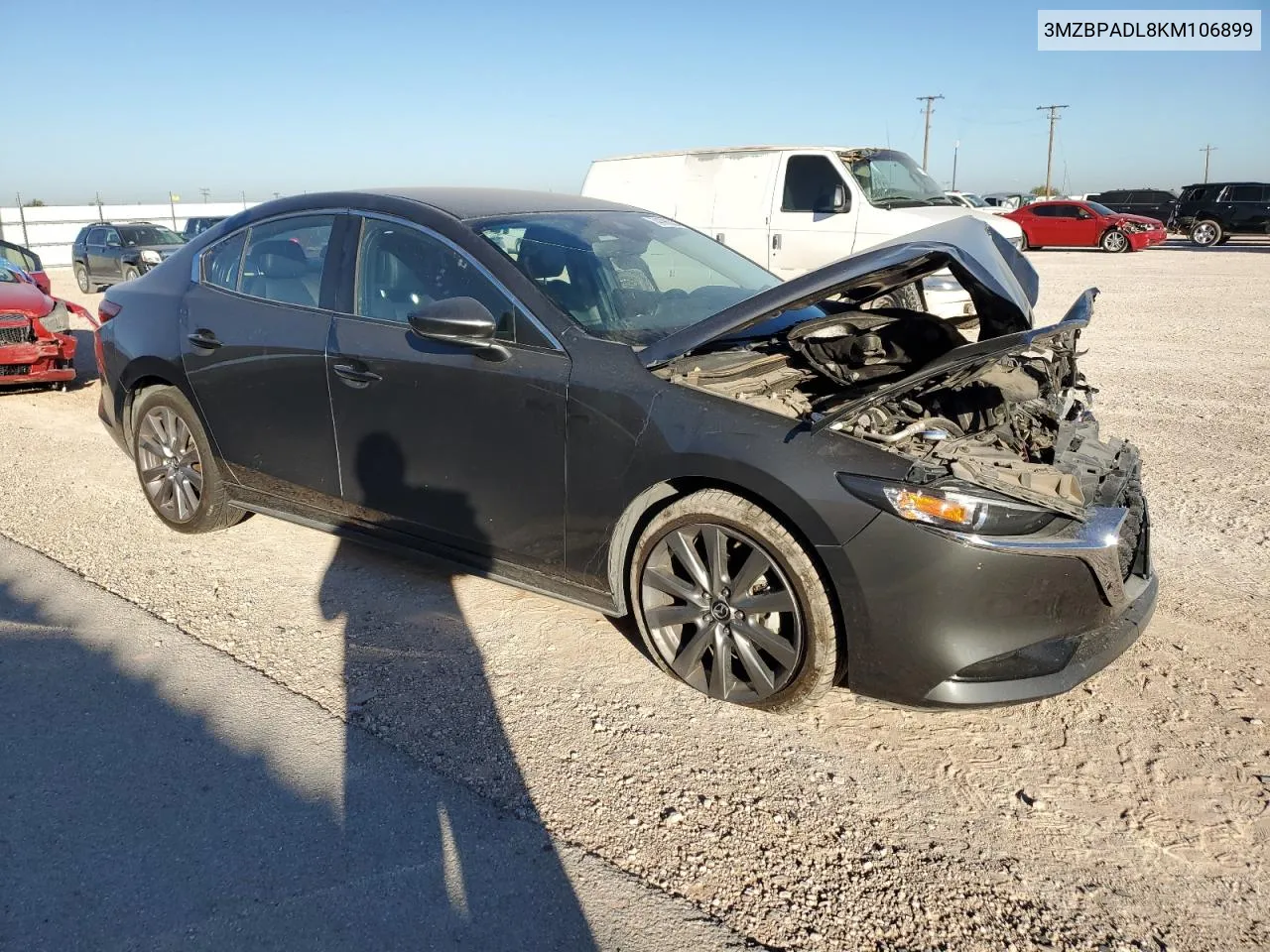 3MZBPADL8KM106899 2019 Mazda 3 Preferred