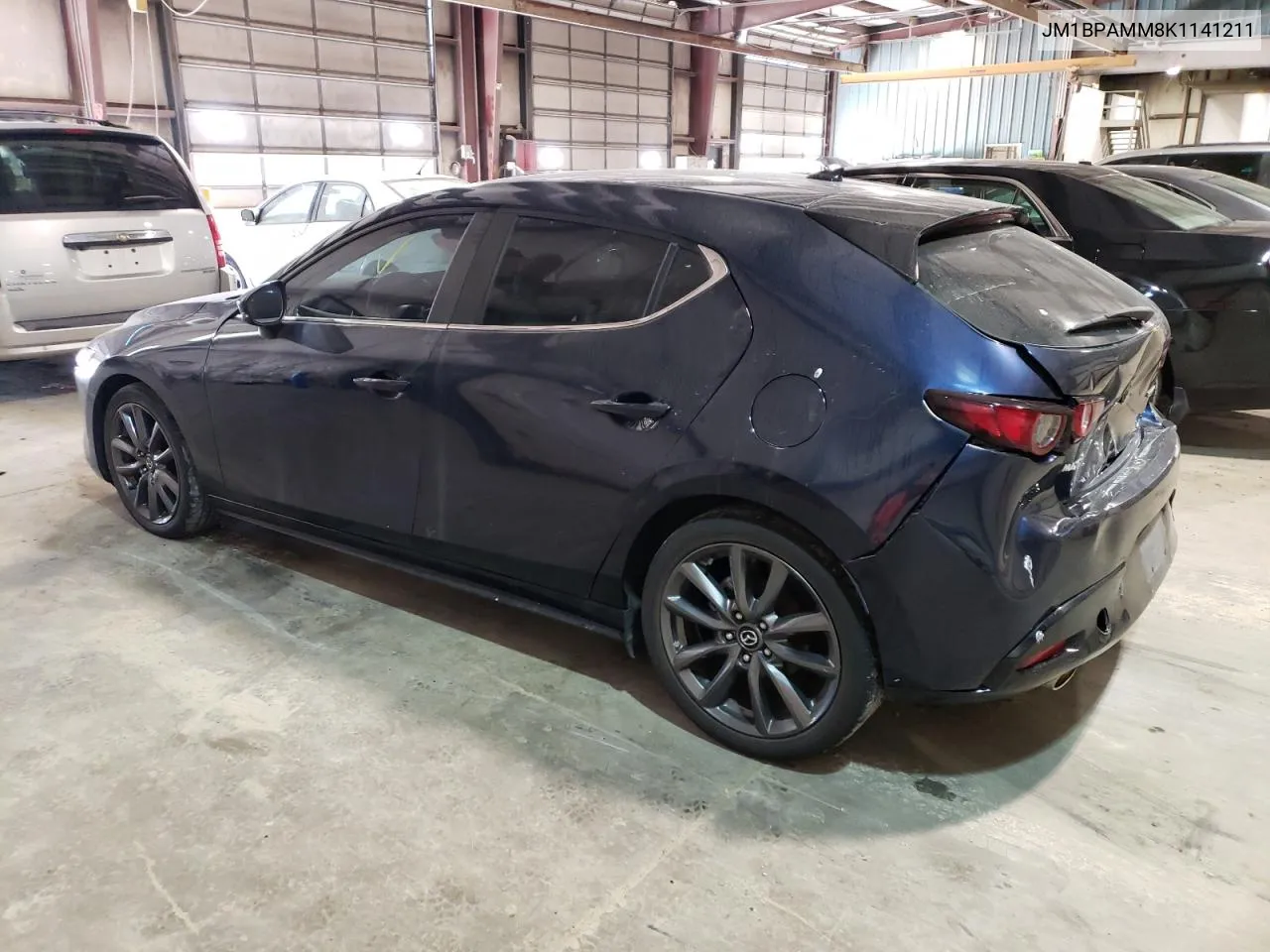 2019 Mazda 3 Preferred VIN: JM1BPAMM8K1141211 Lot: 74225084