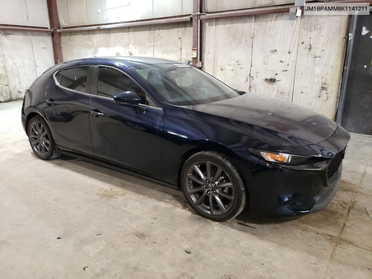 2019 Mazda 3 Preferred VIN: JM1BPAMM8K1141211 Lot: 74225084